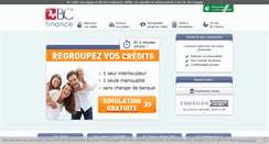 Desktop Screenshot of bcfinance.fr